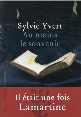 Couverture du livre « Au moins le souvenir » de Sylvie Yvert aux éditions Heloise D'ormesson