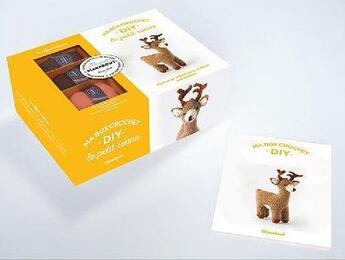 Couverture du livre « Ma box crochet DIY : le petit renne » de Marie-Noelle Bayard aux éditions Marabout