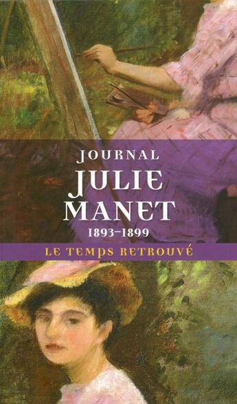 Couverture du livre « Journal ; 1893-1899 » de Julie Manet aux éditions Mercure De France