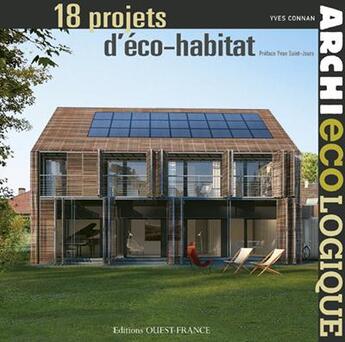 Couverture du livre « Archi écologique : 18 projets d'éco-habitat » de Connan-Helsly-Boegly aux éditions Ouest France