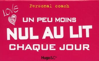 Couverture du livre « Personal coach ; un peu moins nul au lit chaque jour » de  aux éditions Hugo Image