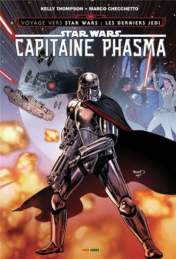 Couverture du livre « Star Wars : Capitaine Phasma » de Kelly Thompson et Marco Checchetto aux éditions Panini