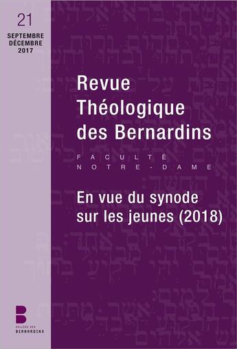 Couverture du livre « REVUE THEOLOGIQUE DES BERNARDINS N.21 » de Louzeau F aux éditions Parole Et Silence