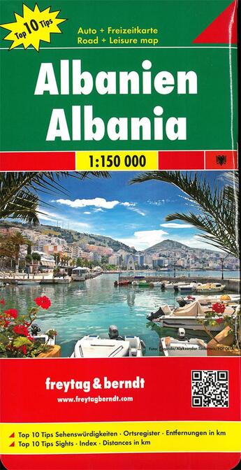 Couverture du livre « Albania » de  aux éditions Freytag Und Berndt