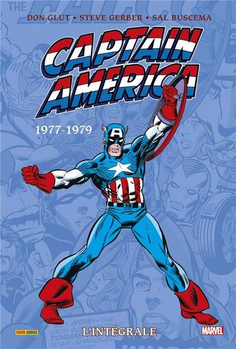 Couverture du livre « Captain America : Intégrale vol.12 : 1977-1979 » de Steve Gerber et Donald Glut et Roy Thomas et Sal Buscema aux éditions Panini