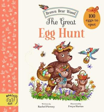 Couverture du livre « The great egg hunt : 100 eggs to spot » de Freya Hartas et Rachel Piercey aux éditions Abrams Us