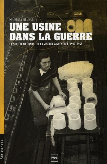 Couverture du livre « Usine dans la guerre » de Blonde aux éditions Pu De Grenoble