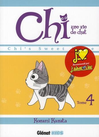 Couverture du livre « Chi ; une vie de chat Tome 4 » de Kanata Konami aux éditions Glenat