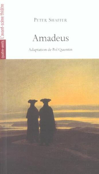 Couverture du livre « Amadeus » de Peter Shaffer aux éditions Avant-scene Theatre
