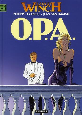 Couverture du livre « Largo Winch Tome 3 : O.P.A. » de Jean Van Hamme et Philippe Francq aux éditions Dupuis