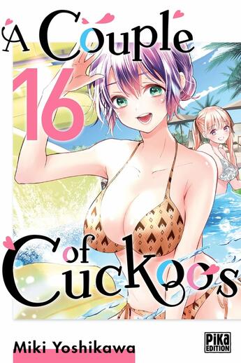 Couverture du livre « A couple of cuckoos Tome 16 » de Miki Yoshikawa aux éditions Pika