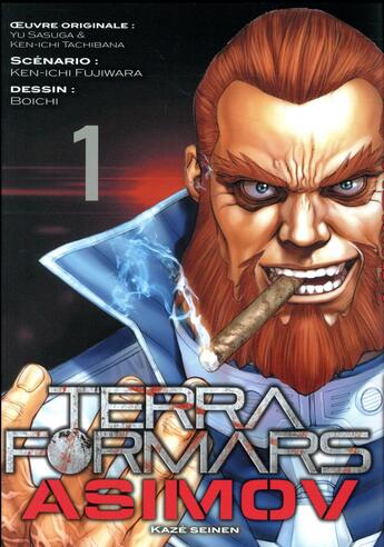 Couverture du livre « Terra formars - Asimov Tome 1 » de Boichi et Kenichi Tachibana et Yu Sasuga aux éditions Crunchyroll