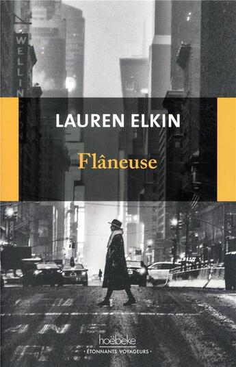 Couverture du livre « Flâneuse » de Lauren Elkin aux éditions Hoebeke