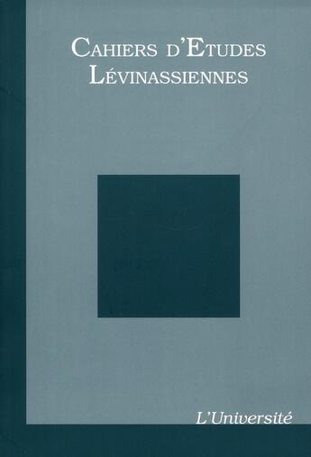 Couverture du livre « L'université » de  aux éditions Verdier