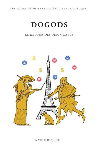 Couverture du livre « Dogods : le retour des dieux grecs » de Nathalie Quint aux éditions Librinova