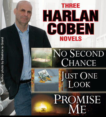 Couverture du livre « 3 Harlan Coben Novels: Promise Me, No Second Chance, Just One Look » de Harlan Coben aux éditions Penguin Group Us
