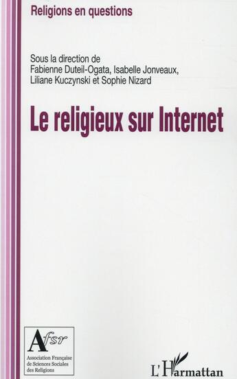 Couverture du livre « Le religieux sur internet » de  aux éditions L'harmattan