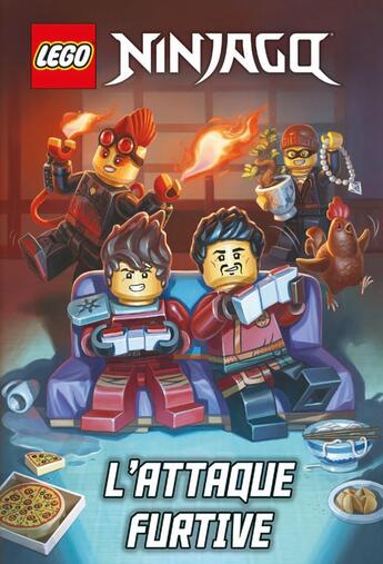 Couverture du livre « Lego Ninjago : L'attaque furtive » de Steve Belhing aux éditions Eyrolles