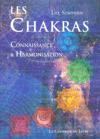 Couverture du livre « Les chakras » de  aux éditions Courrier Du Livre