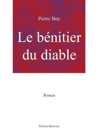 Couverture du livre « Le Benitier Du Diable » de Boy aux éditions Benevent