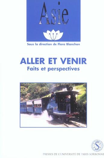 Couverture du livre « Aller et venir ii. infrastructures et politiques de developpement » de  aux éditions Sorbonne Universite Presses