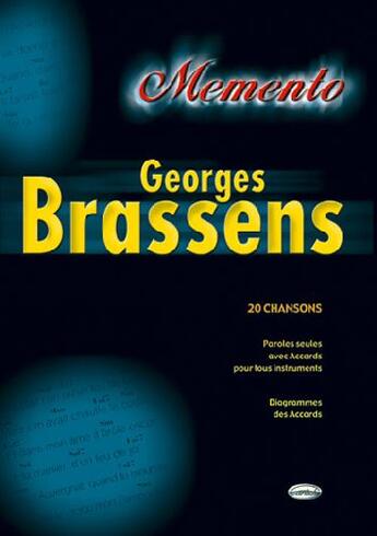 Couverture du livre « Georges Brassens » de Georges Brassens aux éditions Carisch Musicom