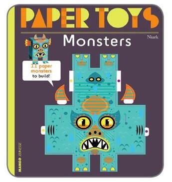 Couverture du livre « Paper toys - monsters » de Guibert Marie aux éditions Gingko Press