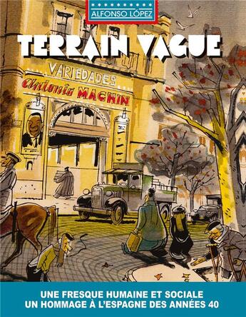 Couverture du livre « Terrain vague » de Alfonso Lopez aux éditions Hachette Comics