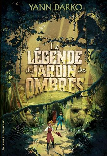 Couverture du livre « La légende du jardin des ombres » de Yann Darko aux éditions Gallimard-jeunesse