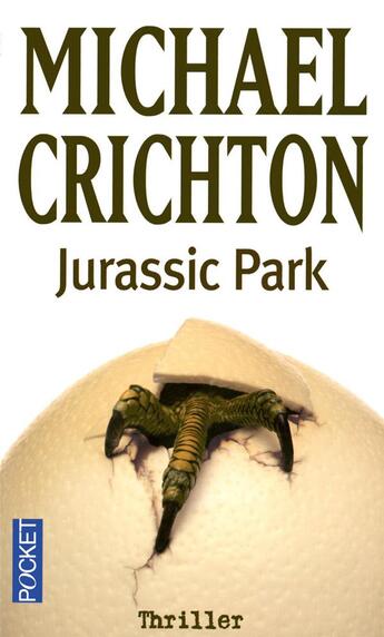 Couverture du livre « Jurassic park » de Michael Crichton aux éditions Pocket