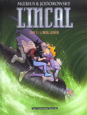 Couverture du livre « L'Incal ; une aventure de John Difool T.2 ; l'Incal lumière » de Moebius et Alexandro Jodorowsky aux éditions Humanoides Associes