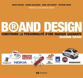 Couverture du livre « Brand design : construire la personnalité d'une marque gagnante (2e édition) » de Kamel Ben aux éditions De Boeck Superieur