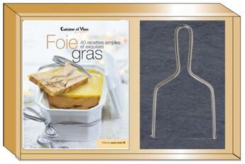 Couverture du livre « Foie gras ; coffret » de  aux éditions Marie-claire