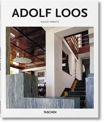 Couverture du livre « Adolf Loos » de August Sarnitz aux éditions Taschen