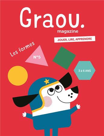 Couverture du livre « Magazine graou n 5 - formes » de  aux éditions Maison Georges