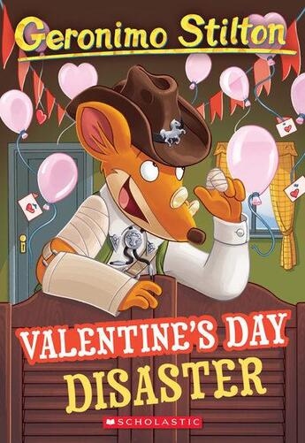 Couverture du livre « Geronimo Stilton Tome 23 ; Valentine's day disaster » de Geronimo Stilton aux éditions Scholastic