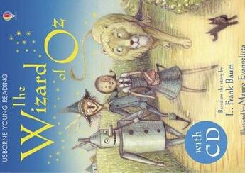 Couverture du livre « The wizard of oz with cd - young reading 2 » de  aux éditions Usborne