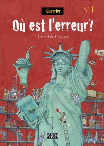 Couverture du livre « Ou est l'erreur? » de Daniel Guerrier aux éditions Books On Demand