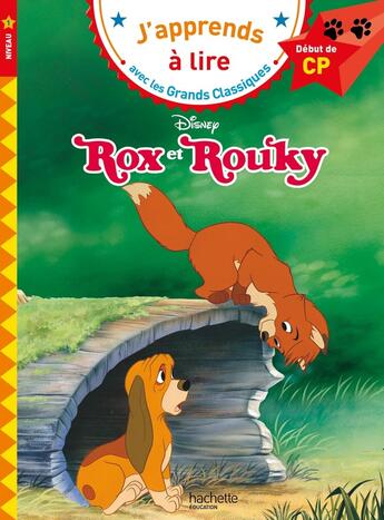 Couverture du livre « Rox et rouky cp niveau 1 » de Isabelle Albertin aux éditions Hachette Education