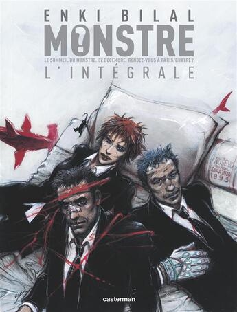 Couverture du livre « Monstre ; l'intégrale » de Enki Bilal aux éditions Casterman