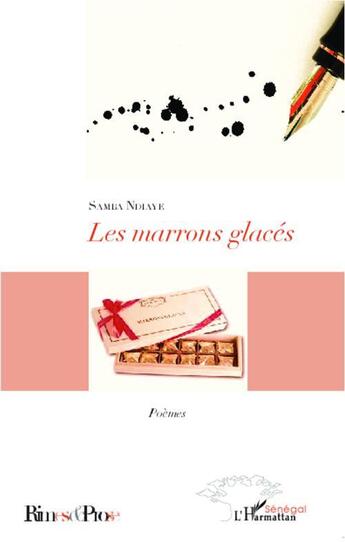 Couverture du livre « Marrons glacés » de Samba Ndiaye aux éditions L'harmattan