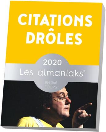 Couverture du livre « Almaniak citations drôles (édition 2020) » de  aux éditions Editions 365