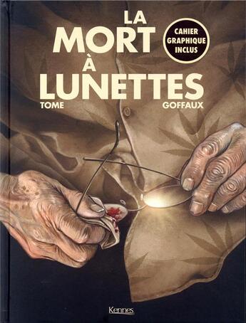 Couverture du livre « La mort à lunettes » de Philippe Tome et Gerard Goffaux aux éditions Les 3 As