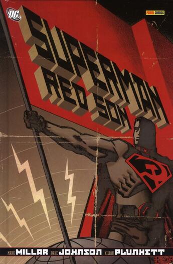 Couverture du livre « Superman ; red son » de Mark Millar et Dave Johnson aux éditions Panini