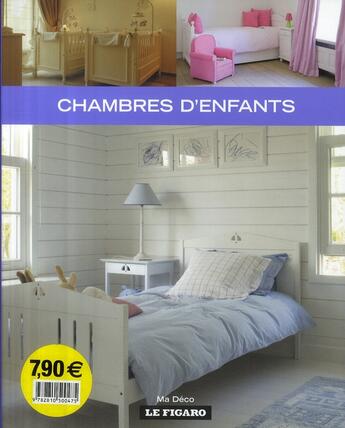 Couverture du livre « Chambres d'enfants » de Figaro (Le) aux éditions Madeco Fi