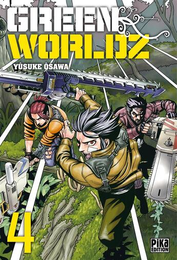 Couverture du livre « Green worldz Tome 4 » de Yusuke Osawa aux éditions Pika