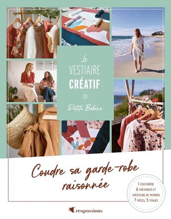 Couverture du livre « Le vestiaire créatif de petite bobine » de Petite Bobine aux éditions Creapassions.com