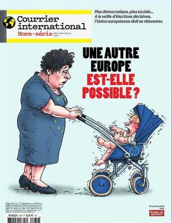 Couverture du livre « Courrier international hs n 70 europe - mars 2019 » de  aux éditions Courrier International