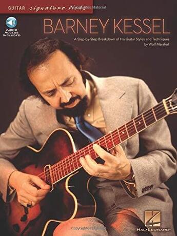 Couverture du livre « Barney Kessel ; guitar signature licks » de Barney Kessel aux éditions Music Sales