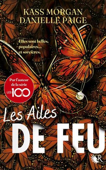 Couverture du livre « Les ailes de feu » de Danielle Paige et Kaas Morgan aux éditions Robert Laffont